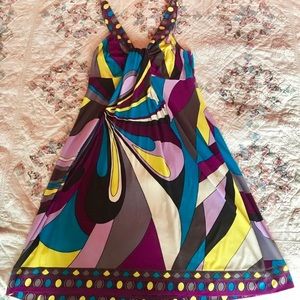 Donna Morgan Pastel Boho Dress